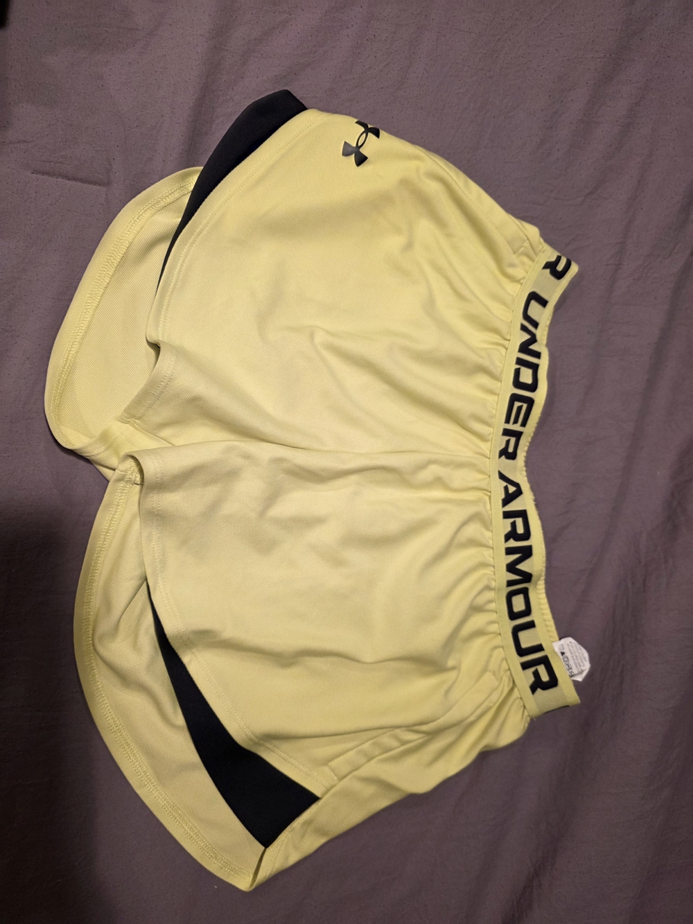 Under Armour Women’s Yellow Performance Shorts